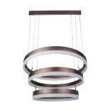 VT-82-3D 92W SOFT LIGHT CHANDELIER 3000K,DIMMABLE-COFFEE COLOR
